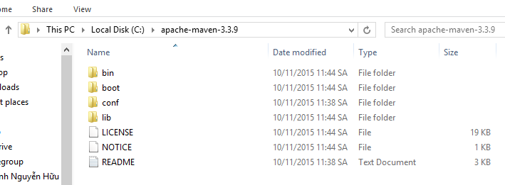 Install Apache Maven on Window