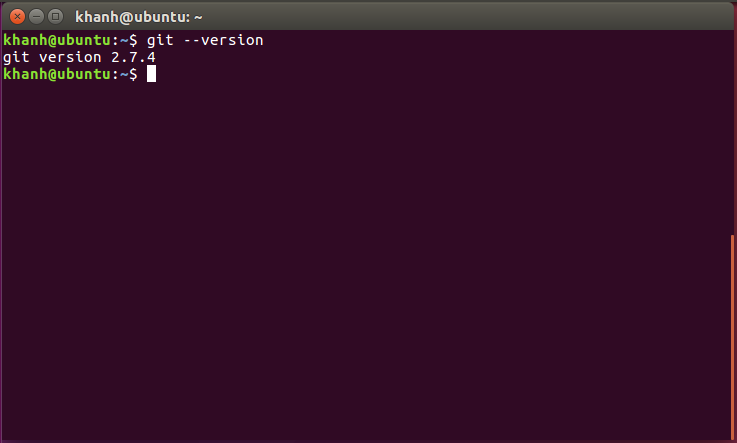 Cài đặt GIT server trên Ubuntu