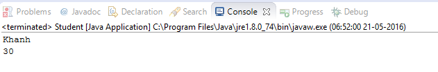 Chạy ứng dụng trong Java