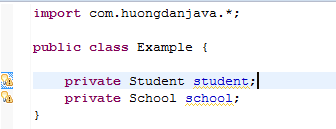Câu lệnh import trong Java