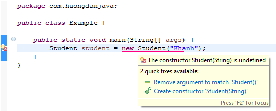 Constructor trong Java là gì?