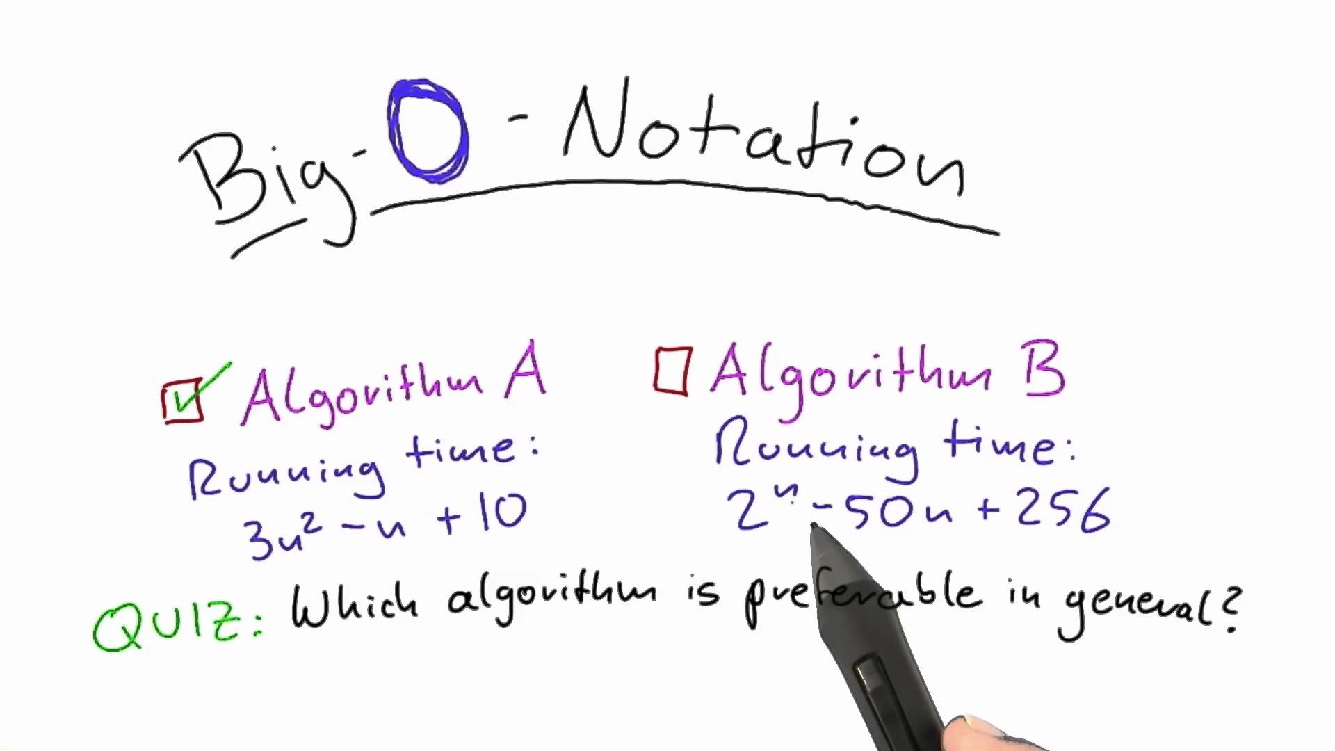 What is Big O Notation?