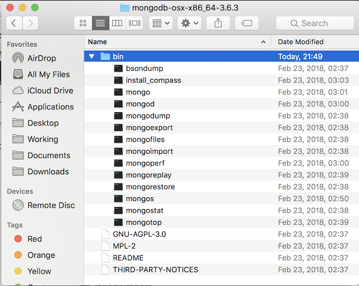 Cài đặt MongoDB trên macOS