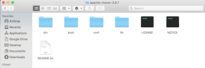 install apache maven for mac