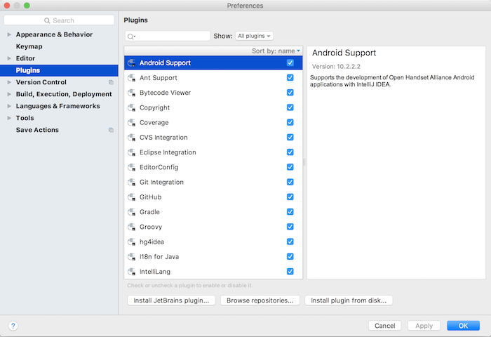 Install Project Lombok plugin into IntelliJ IDEA on macOS