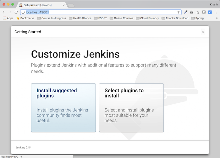 Install Jenkins using Docker