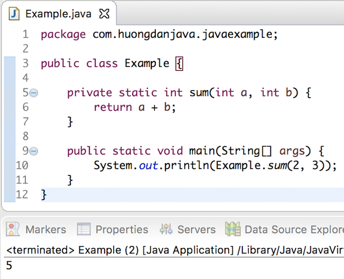 Từ khoá static trong Java