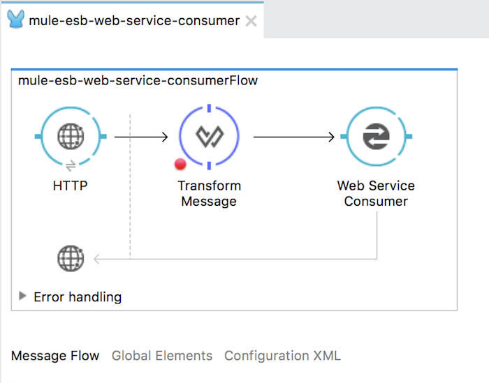 Consume SOAP Web Service using Web Service Consumer in Mule ESB