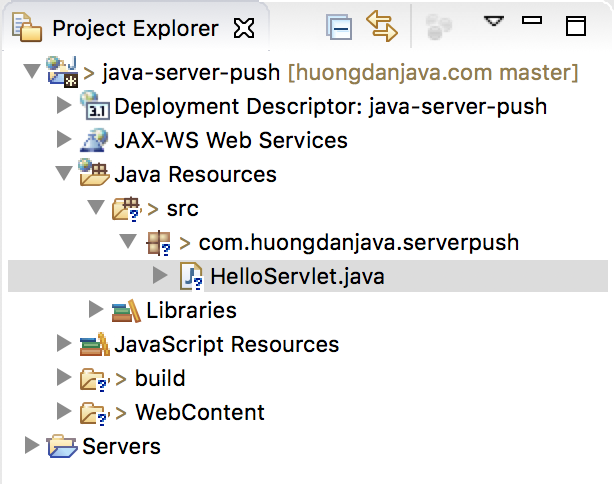 Learn about Server Push in Java