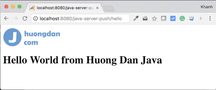 Tìm hiểu về Server Push trong Java