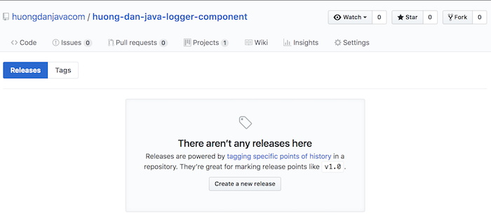 Huong Dan Java Logger - Phần 11 - Release v1.0.0