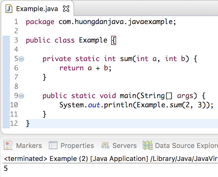 Static keyword in Java