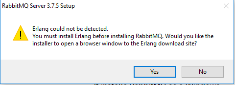 Install RabbitMQ on Window