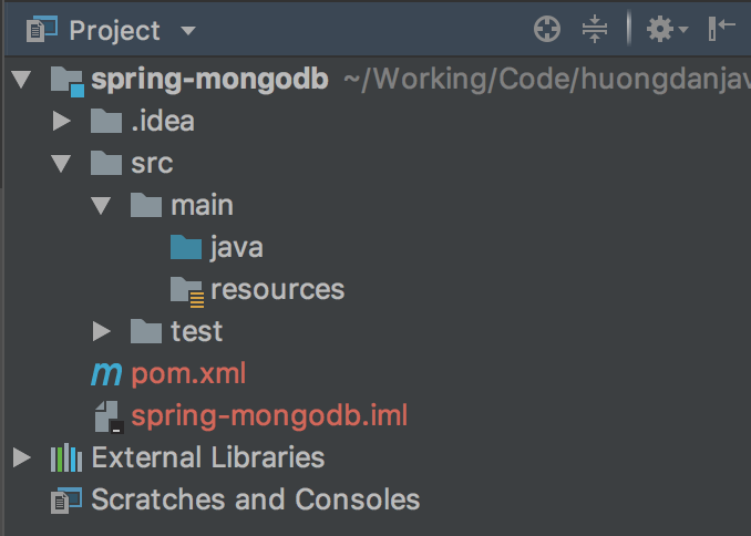Spring framework and MongoDB