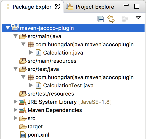 Code coverage with JaCoCo Maven Plugin