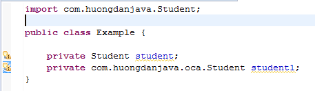 Import command in Java