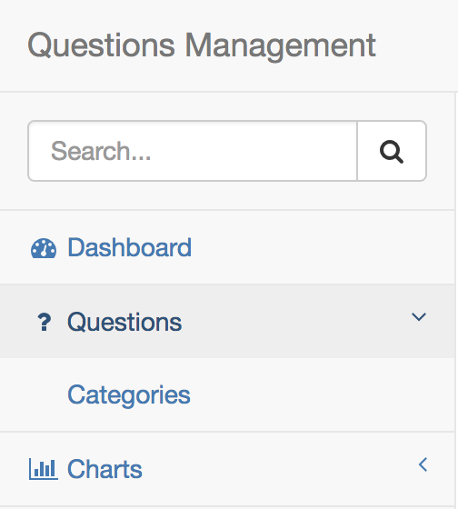 Questions Management - Frontend - Build interface for the Categories using Angular Module, Angular Component