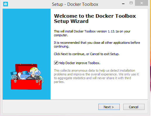 Install Docker on Window 8.1
