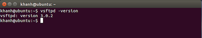 Install FTP server on Ubuntu