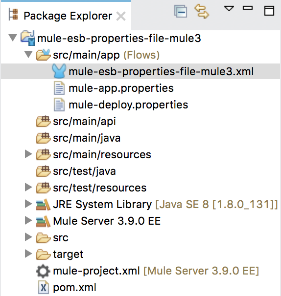 Read and use properties file in Mule 3