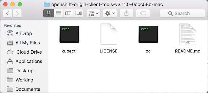 Cài đặt OpenShift Command Line Interface trên macOS