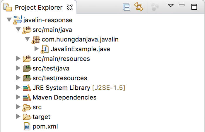 Working with response in Javalin