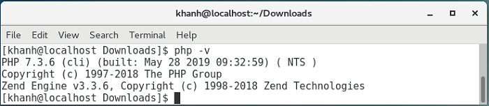 Install PHP 7 on CentOS 7