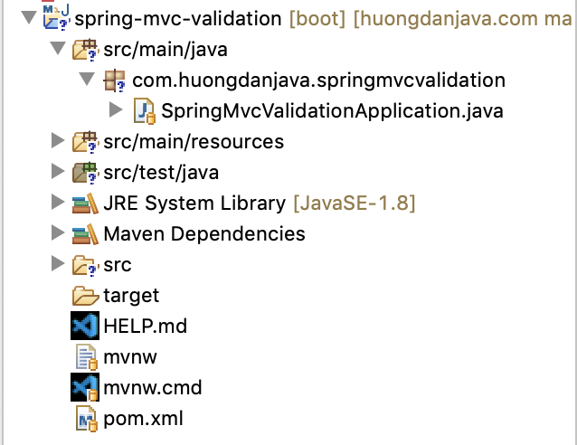 Validate request data trong Spring MVC với Bean Validation
