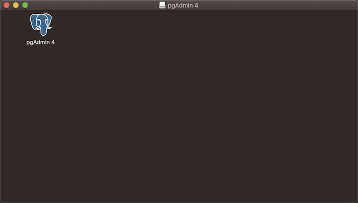 Cài đặt pgAdmin, một PostgreSQL client trên macOS