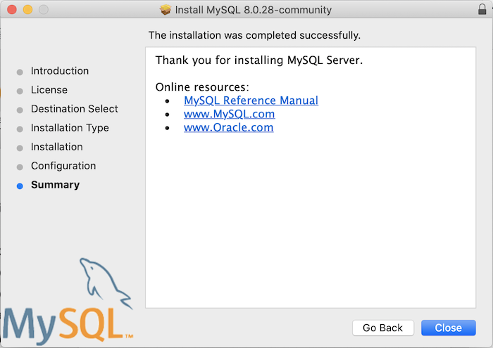 Cài đặt MySQL Community Server trên macOS