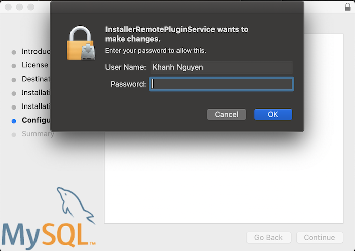 Install MySQL Community Server on macOS