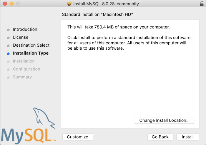 mysql community server mac